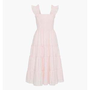 Hill House Home The Ellie Nap Dress - Pink Broderie Voile Size SPink Broderie Vo